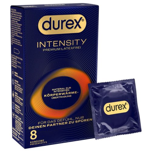 Durex Intensity - vékony, latexmentes óvszer (8db)