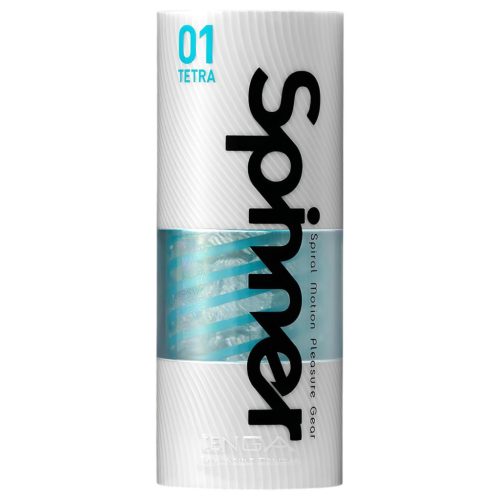 TENGA Spinner Tetra - maszturbátor (átlátszó)
