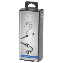   A szürke ötven árnyalata Inner Goddess - mini gésagolyó (ezüst)