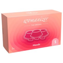   Womanizer Premium Eco - pótszívóharang szett - pink (3db) - S