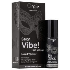   Orgie Sexy Vibe High Voltage - unisex folyékony vibrátor (15ml)