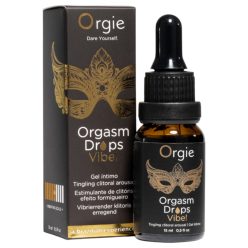   Orgie Orgasm Drops Vibe - bizsergető intim gél nőknek (15ml)