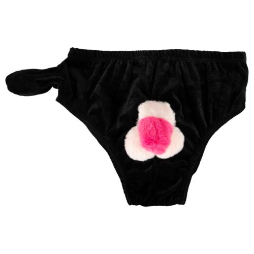 Pumpás péniszes alsó (fekete)