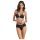 Passion Eco Kerria - csipke bikini szett (fekete) - S/M