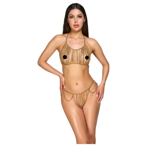 Cottelli - láncos testdísz (arany)