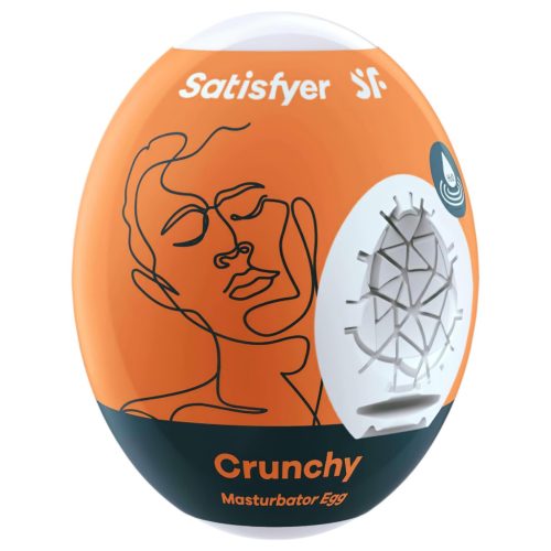 Satisfyer Egg Crunchy - tojás maszturbátor (1db)