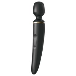   Satisfyer Wand-er Woman - vízálló masszírozó vibrátor (fekete)