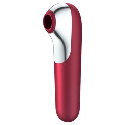   Satisfyer Dual Love - okos hüvelyi és csikló vibrátor (piros)