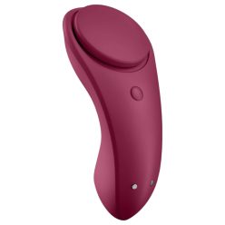   Satisfyer Sexy Secret - okos vízálló bugyi vibrátor (piros)