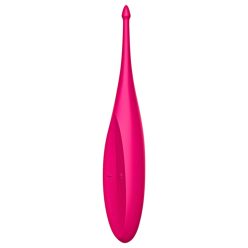   Satisfyer Twirling Fun - akkus, vízálló csikló vibrátor (pink)