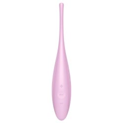   Satisfyer Twirling Joy - okos vízálló csikló vibrátor (pink)