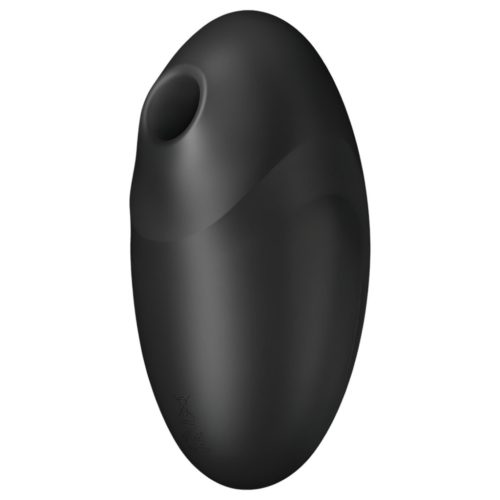 Satisfyer Vulva Lover 3 - léghullámos csiklóizgató (fekete)