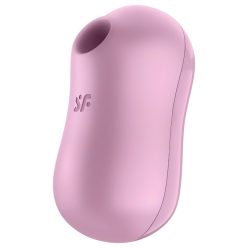   Satisfyer Cotton Candy - akkus léghullámos csikló vibrátor (lila)