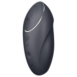 Satisfyer Tap & Climax 1 - 2in1 csikló vibrátor (fekete)