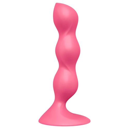 Satisfyer Triple Ball-R - gyöngyös análvibrátor (piros)