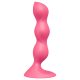 Satisfyer Triple Ball-R - gyöngyös análvibrátor (piros)