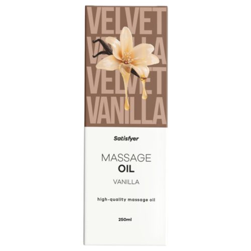 Satisfyer - masszázsolaj - vanília (250ml)