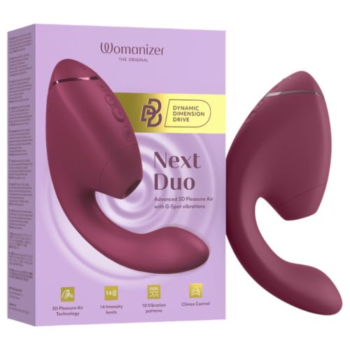 Womanizer Next Duo - 2in1 G-pont vibrátor (pink)