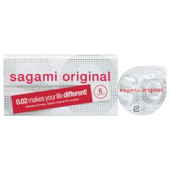Sagami Original 0.02 - óvszer - 55mm (6db)