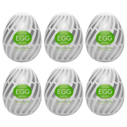 TENGA Egg Brush - tojás maszturbátor (6db)