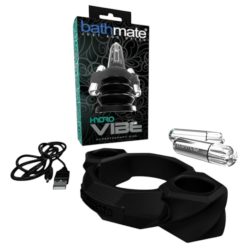   Bathmate Hydro Vibe - hidroterápiás, vibrációs gyűrű (fekete)