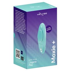 We-Vibe Moxie+ - rádiós, okos csikló vibrátor (türkiz)