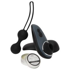 Womanizer Desire Blooms - szexjáték szett - 3db (fekete)