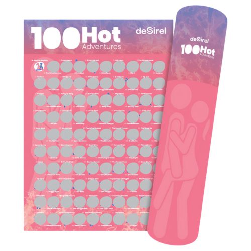 Desirel - 100 szexpóz kaparós poszter társasjáték