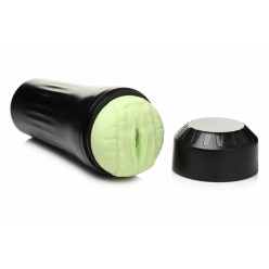   Creature Cocks Raptor - hüllő műpunci tokban (fekete-zöld)