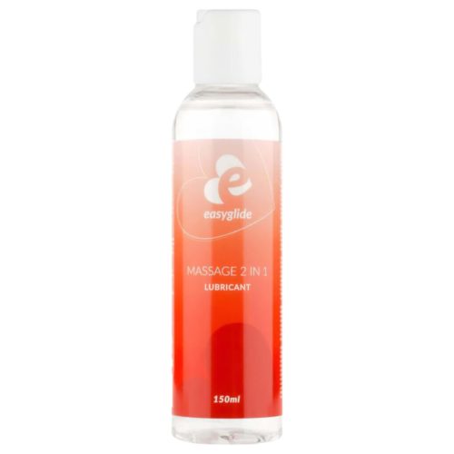 EasyGlide 2in1 - vízbázisú síkosító és masszázsgél (150ml)